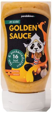 17,43 €/ L | Pandalicious Golden Sauce 315ml , fett & zuckerreduzierte Soße
