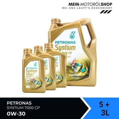 Petronas Syntium 7000 CP 0W-30 5 + 3 Liter