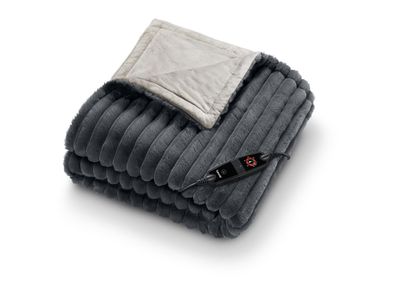 Design-Wärmezudecke Stockholm HD 82 schwarz/grau