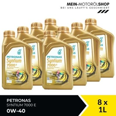 Petronas Syntium 7000 E 0W-40 SP 8x1 Liter