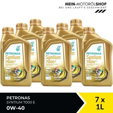 Petronas Syntium 7000 E 0W-40 SP 7x1 Liter