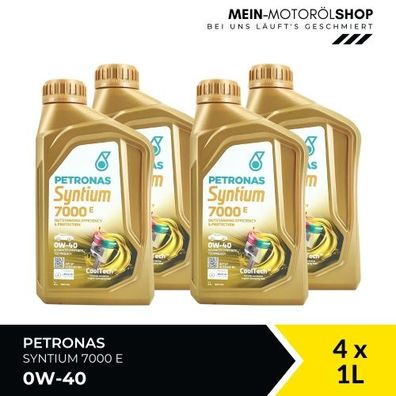 Petronas Syntium 7000 E 0W-40 SP 4x1 Liter