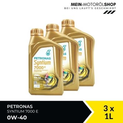 Petronas Syntium 7000 E 0W-40 SP 3x1 Liter