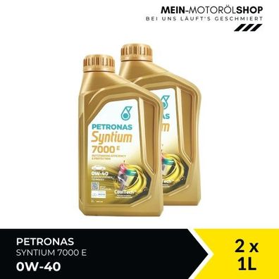 Petronas Syntium 7000 E 0W-40 SP 2x1 Liter