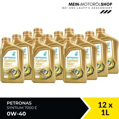 Petronas Syntium 7000 E 0W-40 SP 12x1 Liter