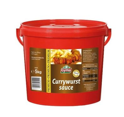 Gyma Premium Currywurstsauce 5kg