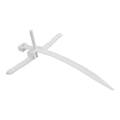 50 Stk Schnellmontage Kabelbinde mit Montagestift Ø6 Binde