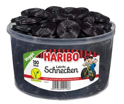 Haribo Lakritz Schnecken 1x1,5kg