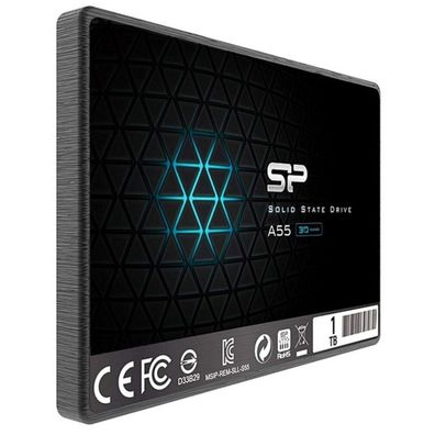 SSD, 1TB, Silicon Power 2.5" Sataiii A55 3D Nand TLC