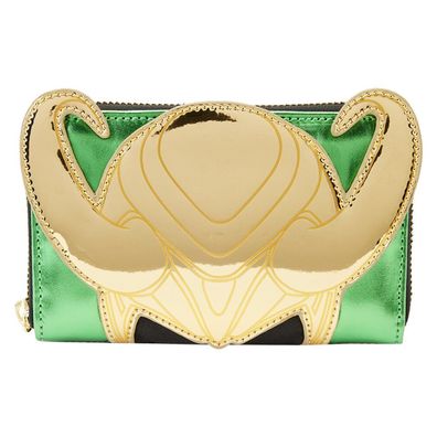 Loungefly Marvel Loki metallische Brieftasche