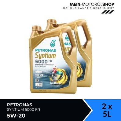 Petronas Syntium 5000 FR 5W-20 SN 2x5 Liter