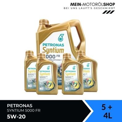 Petronas Syntium 5000 FR 5W-20 SN 5 + 4 Liter