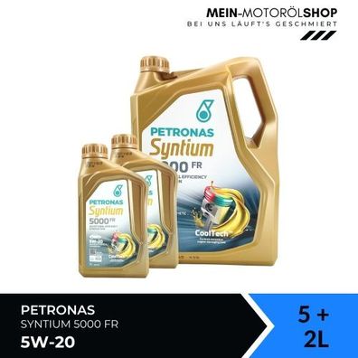 Petronas Syntium 5000 FR 5W-20 SN 5 + 2 Liter