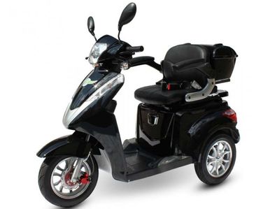 ECO ENGEL 501 Elektroroller mit 30Ah Lithium Akku, 25 km/h Schwarz Elektromobil