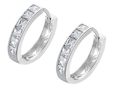 Lotus Silver IT GIRL | Ohrschmuck Creolen Zirkonia LP1936-4/1