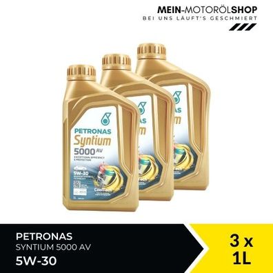 Petronas Syntium 5000 AV 5W-30 SN 3x1 Liter