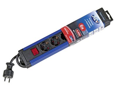 REV RITTER Steckdosenleiste 6fach mit Schalter
