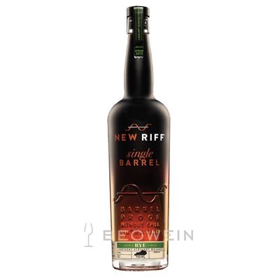 New Riff Single Barrel Rye Whiskey Barrel Proof 0,7 l