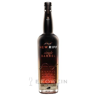 New Riff Single Barrel Bourbon Whiskey Barrel Proof 0,7 l