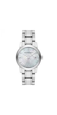Burberry The City Damenuhr silber