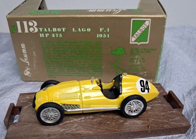 Talbot Lago Formel 1 / 1951, Rennteam Belgien, Brumm
