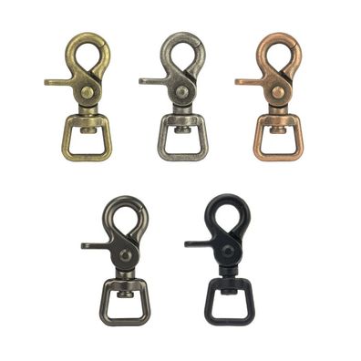 Scherenkarabiner für Leder Handtaschen, Taschen, Halsbänder uvm