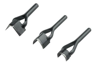 Riemenendeisen - Gürtelendeisen , Lederwerkzeug zum Setzen von Gürtelspitzen