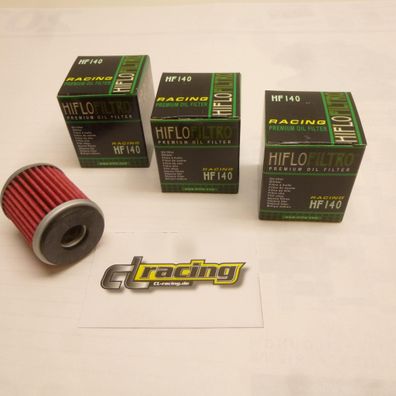 3x Hiflo HF140 ?lfilter oilfilter passt an GasGas Ec passt an Yamaha Wr Xt Yfz