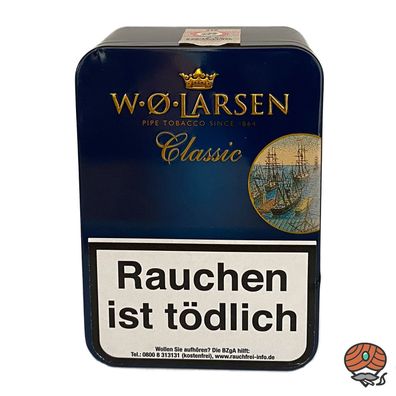 W.Ø. LARSEN Classic Pfeifentabak 100g Dose - Vanille & Karamell