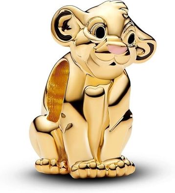 Pandora x Disney Der König der Löwen Simba Charm vergoldet (763376C01)