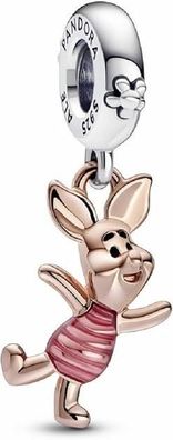 Pandora Charms Disney-Figuren "Ferkel" aus Winnie Puuh - 14 Karat Roségold-vergoldet