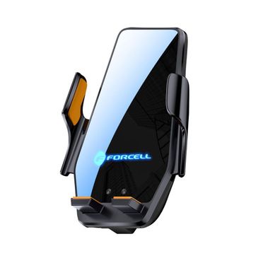 Forcell F-GRIP HS6 – Kfz-Halterung mit kabelloser 15 W Schnellladefunktion Schwarz