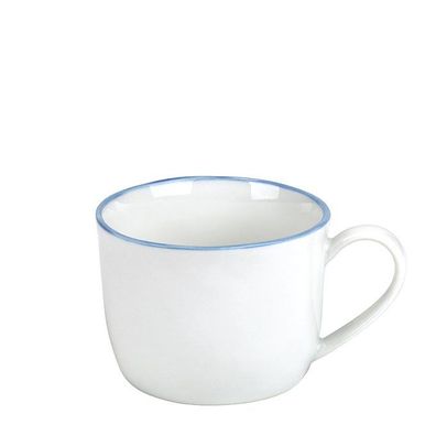 Lambert PIANA Espressotasse WEIß RAND Hellblau 60020039 SP25-2