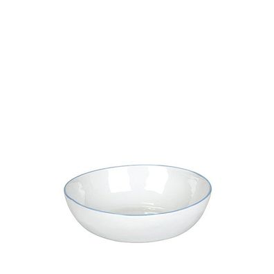 Lambert PIANA Schüssel WEIß RAND Hellblau D 20,5 CM 60020037 SP25-2