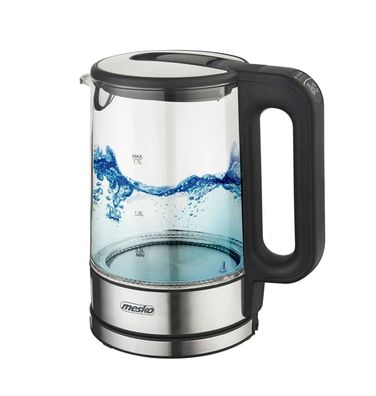 Mesko MS 1301 Wasserkocher 1,7 L - 2200 W mit Temperaturregelung & Warmhaltefunkti