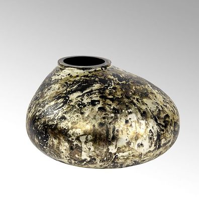 Lambert Kala Vase/Glasgefäß Farbe vintage silber H 15,5 cm, D 25 cm 18183