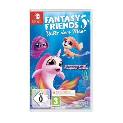 Nintendo Switch Spiel Fantasy Friends Unter dem Meer Tierpflege Abenteuer - Enthäl