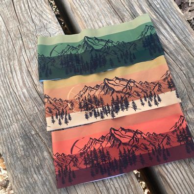 ROSA MINT Funktionsstirnband #Mountainlove 2 - Farbe: orange