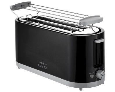 LENTZ 4-Scheiben 1200-1400 Watt Toaster Langschlitztoaster Toaster Toastautomat