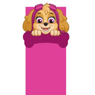 Paw Patrol 3D Sitzauflage Velboa 58x137 cm Weiches Mattenkissen für Auto & Zuhause