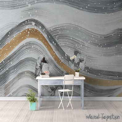 Vlies Fototapete Wandtapete Wandbilder Handgemalte Abstrakte Landschafts 4108