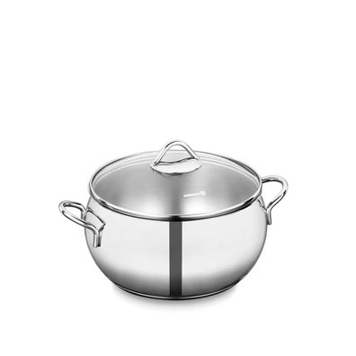 Korkmaz Tombik Kochtopf ø18 cm - 2,5 Liter - Für alle Herdarten inkl. Induktion