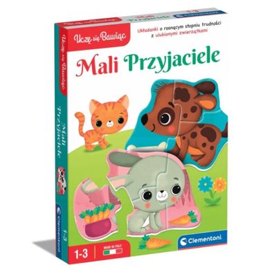 Puzzle Kleine Tierfreunde Bauernhof Polnische Sprache Clementoni 50761