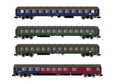Arnold HN4359 Reisezugwagen-Set DB IV 4-tlg Spur N
