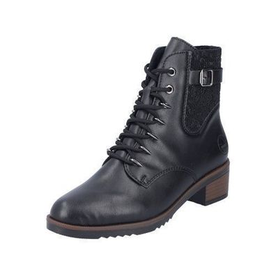 Rieker Stiefelette - Schwarz Leder