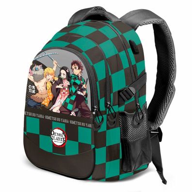 Demon Slayer Kimetsu No Yaiba Akushon anpassungsfähig Rucksack 34cm