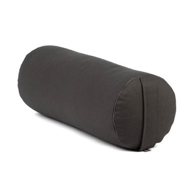 Yoga Bolster ECO Dinkel anthrazit Ø 20 x 65 cm