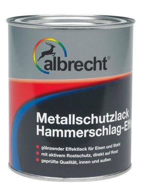 Albrecht Metallschutzlack Hammerschlag Effekt 375ml 750ml o. 2,5l versch. Töne