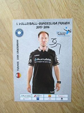Volleyball Bundesliga VT Aurubis Hamburg Dirk Sauermann - handsigniertes Autogramm!!!