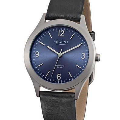Regent - F-1437 - Armbanduhr - Titanuhr - Herren
